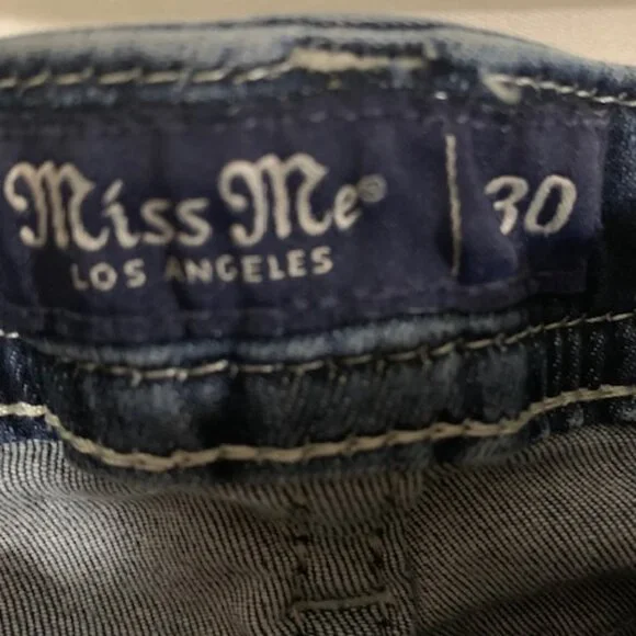MISS ME  WOMENS  JEANS SZ (30X30) - Picture 4 of 6